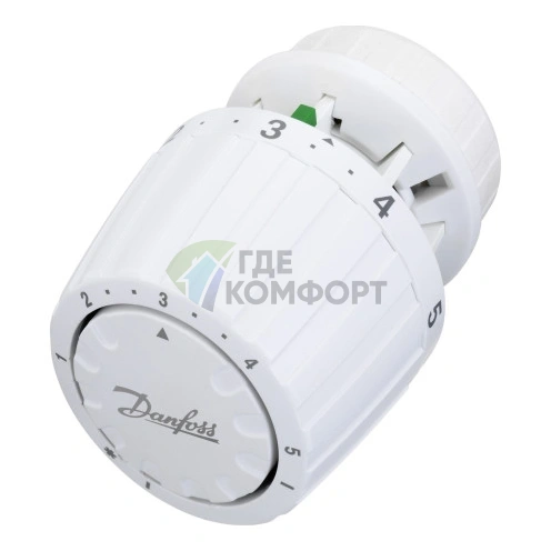 Термостатический элемент Danfoss RA 2940/RTR 7091, 013G2940 / 013G7091 с газонаполненным встроенным температурным датчиком, с возможностью настройки на 0 °С - фото 3