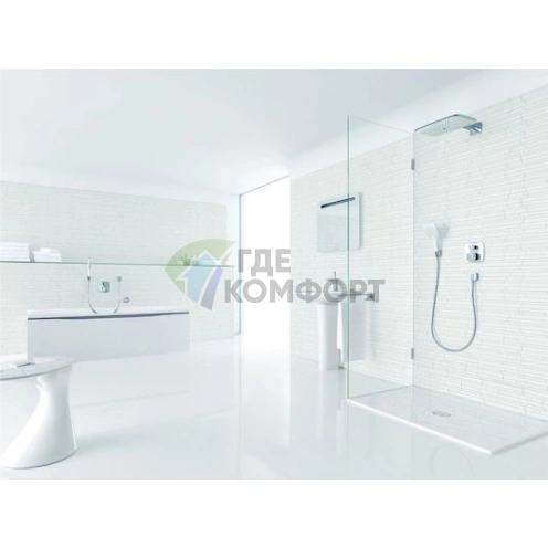 Термостат Hansgrohe PuraVida 15775000 для ванны и душа - фото 2