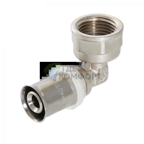 Угольник пресс с внутренней резьбой 20х1/2 Valtec - фото 4