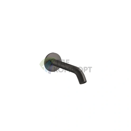 Настенный излив GESSI 316 146мм, цвет Brushed Black Metal PVD (54010#707) - фото 1