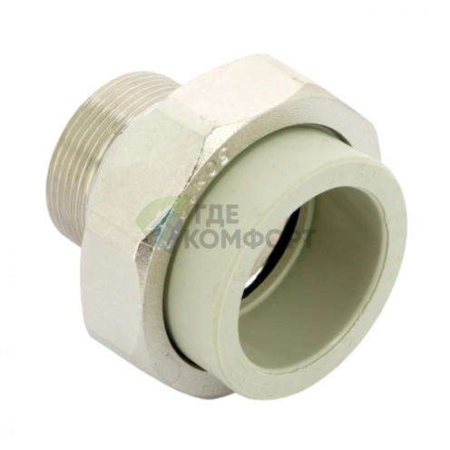 Разъёмное соединение PPR с наружной резьбой 50x1 1/2 FV-Plast - фото 3