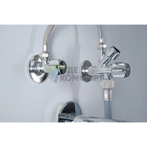 Комбинированный вентиль Grohe WAS 22033000 3/8 для смесителей - фото 5