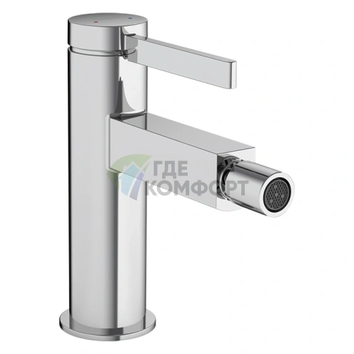 Смеситель Hansgrohe Finoris для биде: однорычажный с донным клапаном, хром (76200000) - фото 1