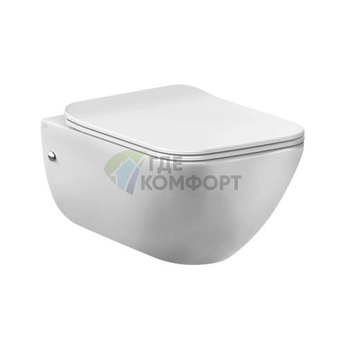 Унитаз подвесной GESSI Origini Total Look с микролифтом и сифоном, цвет Matt White Ceramic (39118#531) - фото 1