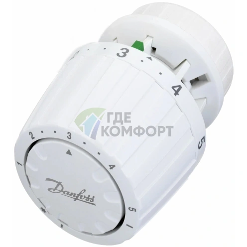 Термостатический элемент Danfoss RA 2940/RTR 7091, 013G2940 / 013G7091 с газонаполненным встроенным температурным датчиком, с возможностью настройки на 0 °С - фото 1