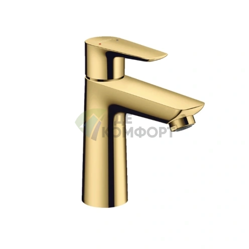 Смеситель для раковины Hansgrohe Talis E 110 в полированном золоте (71712990) - фото 1