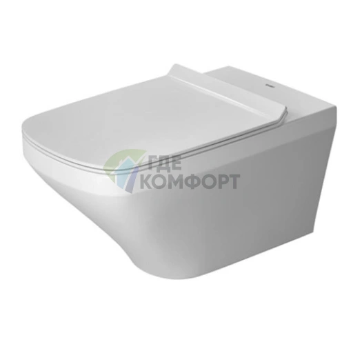 Унитаз подвесной Duravit DuraStyle безободковый 620х370 мм, белый (2542090000) - фото 1
