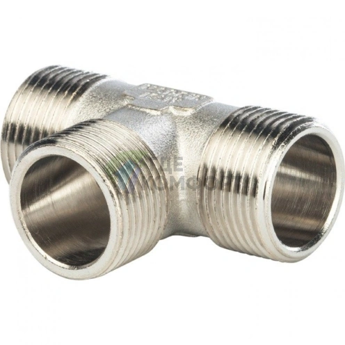 Stout Тройник НН никелированный 1X1X1 - фото 10