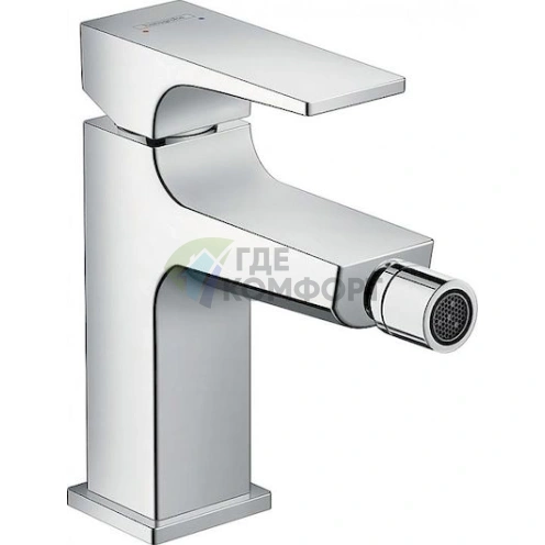 Смеситель Hansgrohe Metropol для биде с системой Push-Open - фото 1
