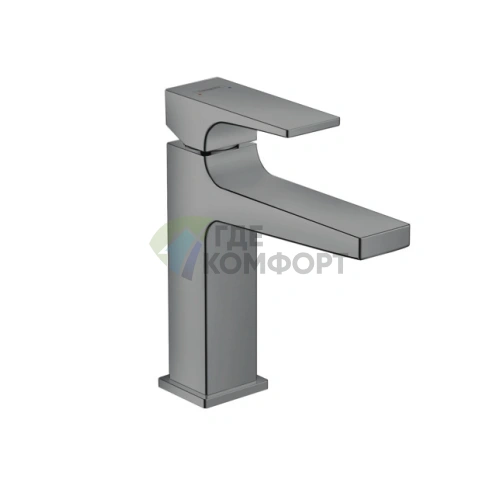 Смеситель для раковины Hansgrohe Metropol 110, шлифованный черный хром (32507340) - фото 1