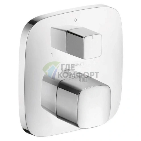 Термостат Hansgrohe PuraVida 15775000 для ванны и душа - фото 1