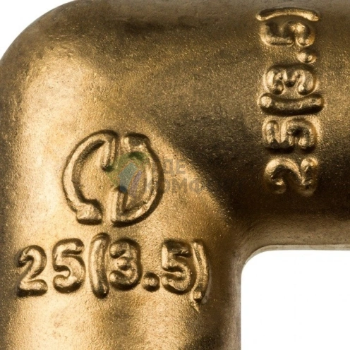 Stout Угольник 90° 25 для труб из сшитого полиэтилена аксиальный - фото 14
