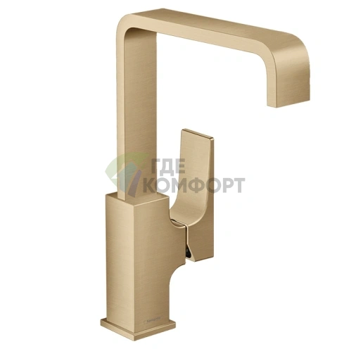 Смеситель для раковины Hansgrohe Metropol 230, шлифованная бронза (32511140) - фото 1
