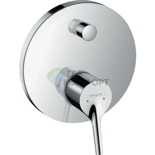 Встраиваемый смеситель для ванны Hansgrohe Talis S с переключателем, хром (72405000) - фото 1