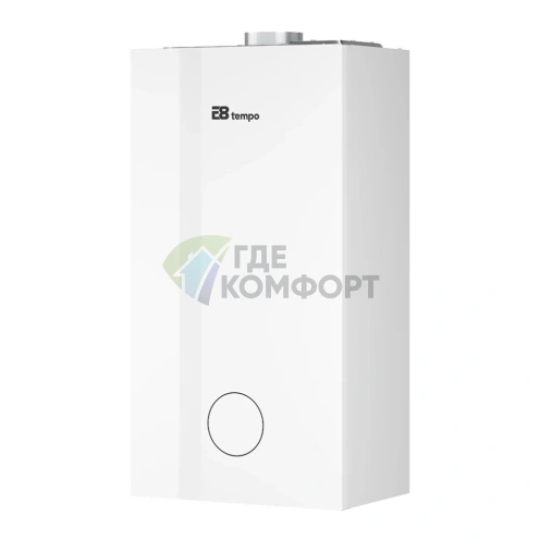 Настенный газовый котел E8 tempo GHD32V (белая стеклянная панель) - фото 1