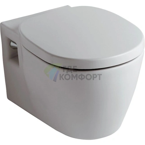 Подвесной унитаз Ideal Standard Connect E804601 укороченный - фото 1