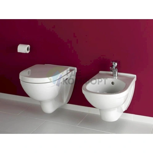 Смеситель для ванны Villeroy & Boch O Novo 5660 D001 с хромированной кнопкой - фото 5
