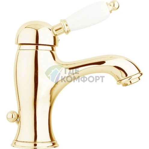 Смеситель для раковины Cezares Elite ELITE-LSM1-03/24 с хромом и биметаллом - фото 1