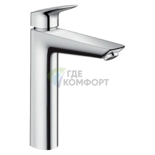 Стильный смеситель Hansgrohe Logis 71090000 для раковины - фото 1