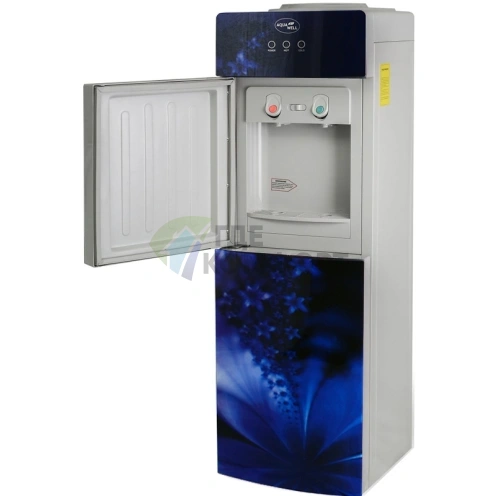 Кулер для воды напольный Aqua Well 2-JX-5 ПКС YLR-2-JX-5 синий с флуоресцентным рисунком - фото 2