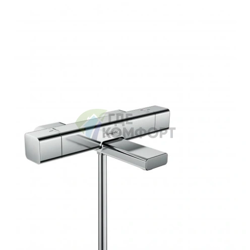 Термостат для ванны Hansgrohe Ecostat E настенный, на 2 выхода, хром (15774000) - фото 1