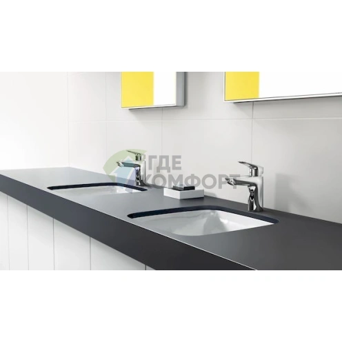 Смеситель для раковины Hansgrohe Logis 71100000: эргономичный и практичный - фото 2
