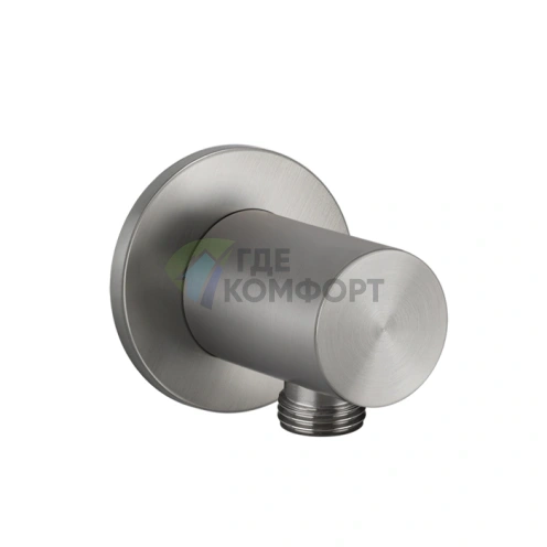 Смеситель GESSI 316 с подключением 1/2 дюйма, цвет сталь матовая (54269#239) - фото 1