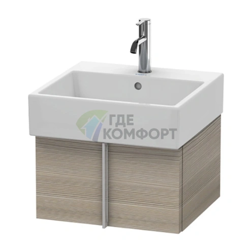 База под раковину Duravit Vero Air, 298x484x431 мм, 1 выдвижной ящик, цвет сосна серебристая (VA612403131) - фото 1