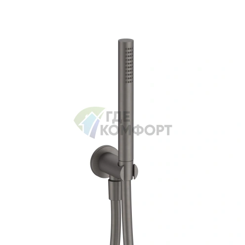 Душевой набор Fantini Venezia FIT с ручной лейкой в цвете Matt Gun Metal (29 P5 5944) - фото 1