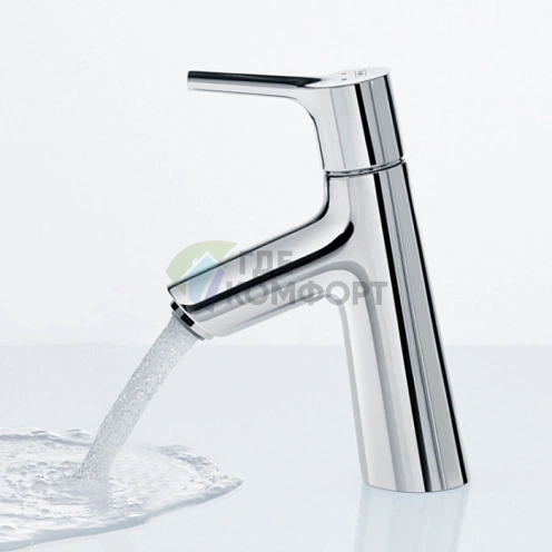 Смеситель для раковины Hansgrohe Talis S с донным клапаном Push-open (72011000) - фото 1