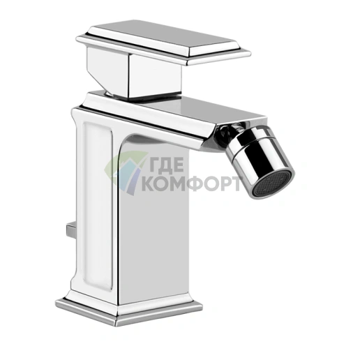 Gessi Eleganza Смеситель для биде с донным клапаном в цвете античная бронза (46007#713) - фото 1
