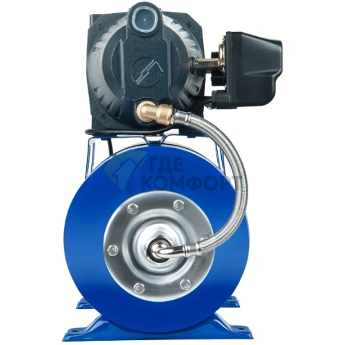 Насосная станция UNIPUMP AUTO JET 80 L-50-S с г/а 50 л нерж. сталь - фото 2