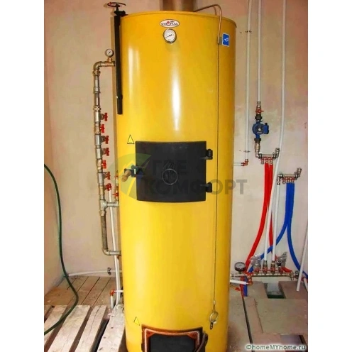 Котёл твердотопливный Stropuva S-30U (30 кВт) напольный - фото 6
