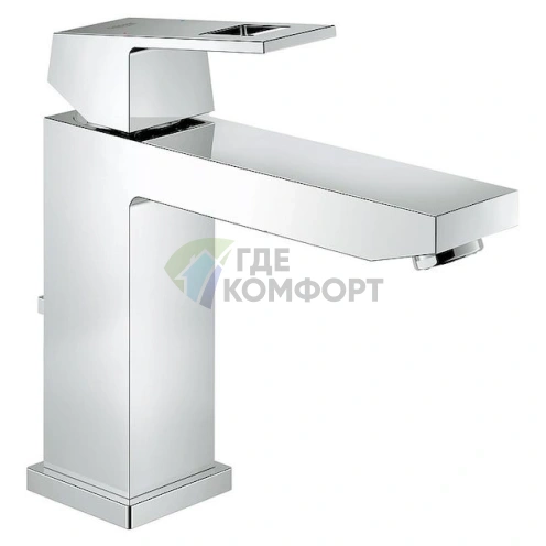 Смеситель для умывальника Grohe Eurocube 23445000 однорычажный, хром - фото 1