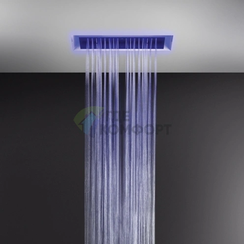 Gessi Afilo Накладная панель 300x500 для системы 57409/57411, цвет блестящая сталь (57010#238) - фото 1