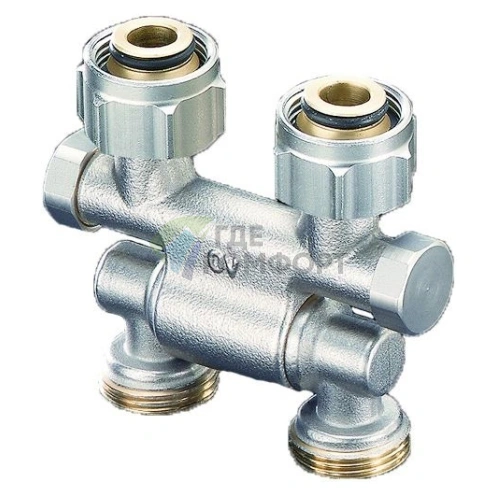 Узел нижнего подключения Oventrop Multiflex F ZB 3/4 AG 1015711 поворотный - фото 1