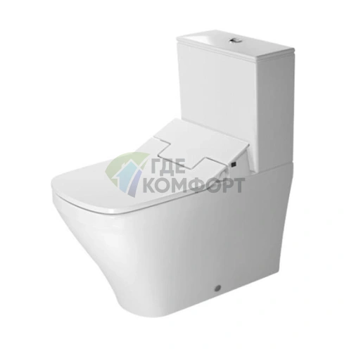 Сиденье для унитаза с функцией биде Duravit SensoWash Starck C/Durastyle (610200002000300) - фото 1