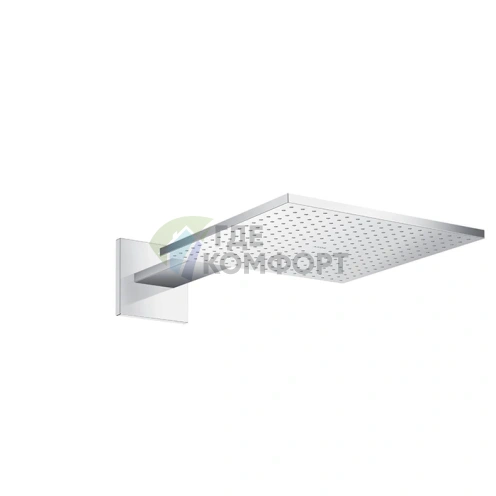 Верхний душ AX ShowerSolution 300x300 мм с держателем 450 мм, хром (35314000) - фото 1