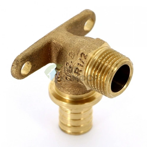 Угольник настенный с наружной резьбой 20-Rp 1/2 RX+ REHAU (РЕХАУ - 14563651001) - фото 1