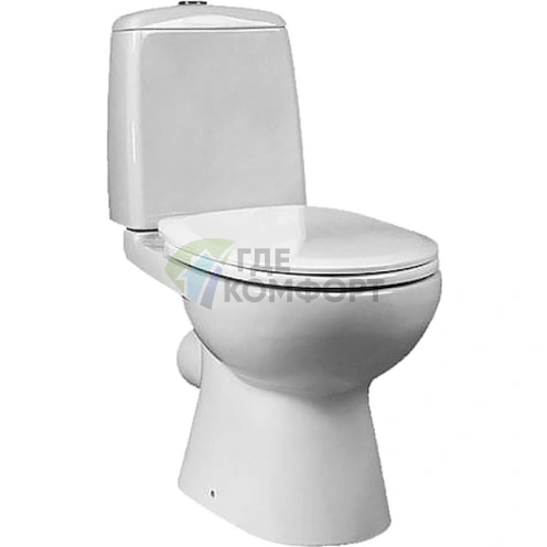 Унитаз-компакт Santek Цезарь с микролифтом, модель WH301746 - фото 1