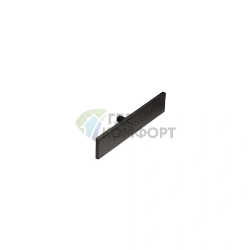 Нерегулируемая боковая форсунка для душа Fantini Milano Matt Gun Metal PVD (86 P5 8034B) - фото 1