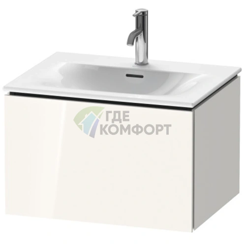 Тумба подвесная Duravit L-Cube White High Gloss 400x620x481 мм (LC613502222) - фото 1