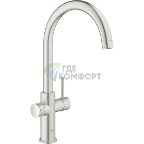 Смеситель Grohe Red II Duo для кухни со встроенным водонагревателем - фото 2