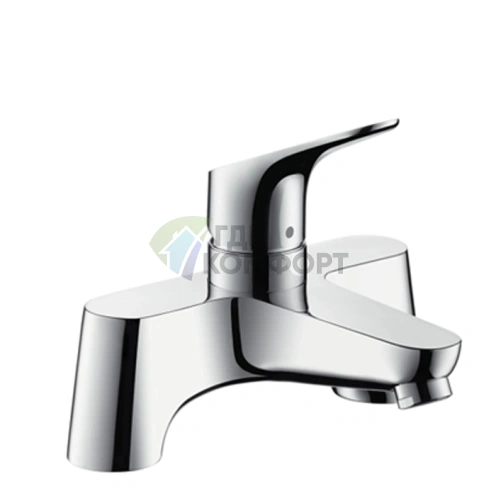 Смеситель для ванны Hansgrohe Focus накладной, 2 отверстия, хром (31523000) - фото 1