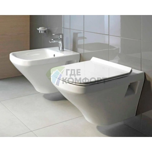 Подвесной унитаз Duravit DuraStyle (2539090000) - фото 2