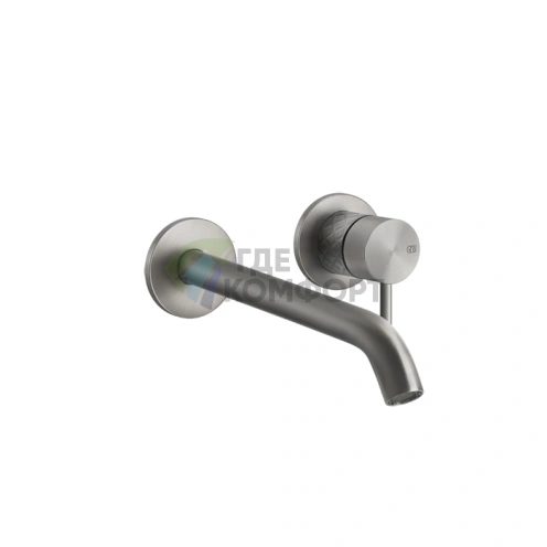 GESSI — Встраиваемый смеситель для раковины из нержавеющей стали 316, матовый хром (54186#239) - фото 1