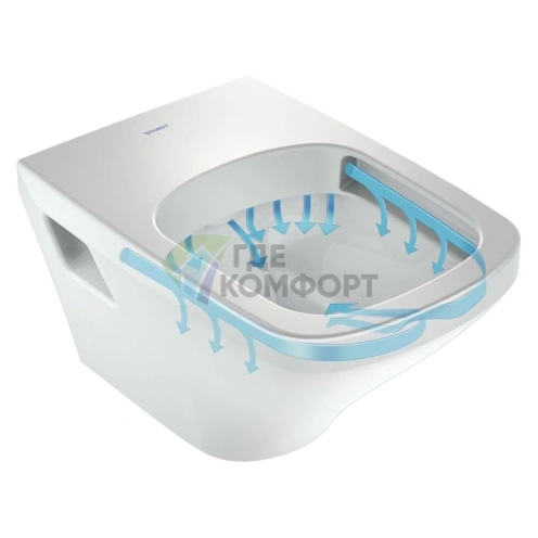 Подвесной унитаз Duravit DuraStyle 2538090000 (2538090000) - фото 9