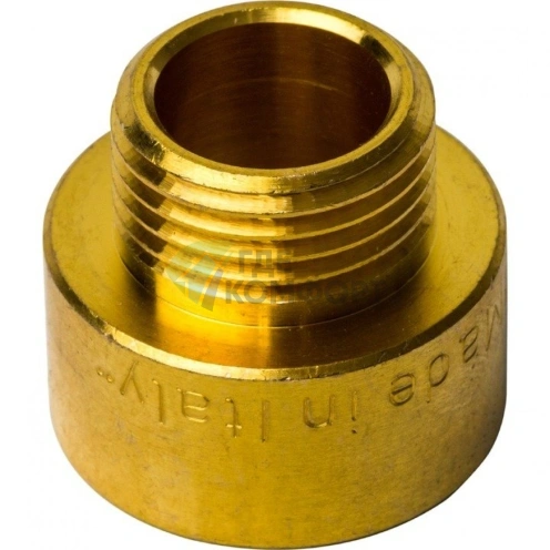 Переходник STOUT ВН 1/2 x 3/8 внутренняя/наружная резьба латунный - фото 7