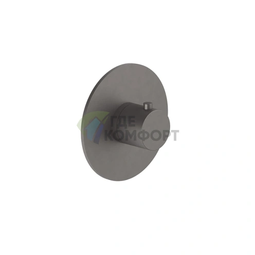 Смеситель термостатический настенный FANTINI SAILING Matt Gun Metal PVD (67 P5 J200B) - фото 1