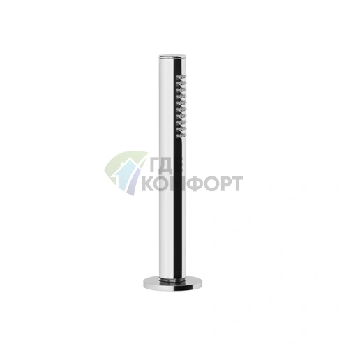 Gessi Ingranaggio Душевой Комплект на Борт Ванны с Лейкой, Держателем и Шлангом 1,5 м в Хроме (63327#031) - фото 1